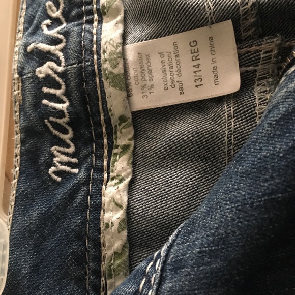 Maurice.   Boot cut jeans.  Size. 13/14 - Picture 2 of 3